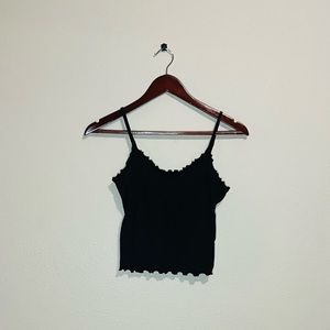 Hollister cropped tank